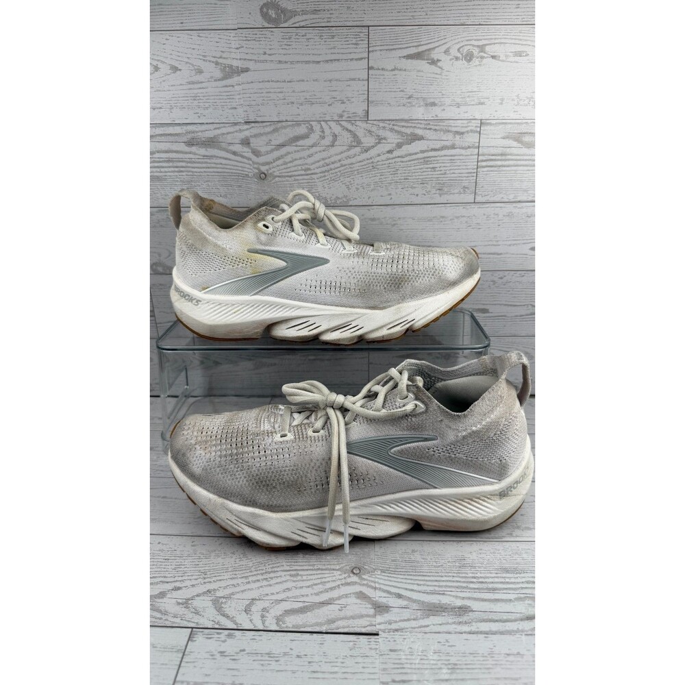 Brooks Glycerin Flex 1204671B187 White 8.5B Womens Sneakers Running Shoes #212